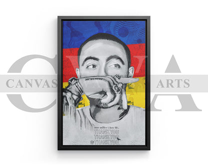 Mac Miller Canvas Painting Wall Art
