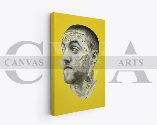 Mac Miller Canvas Wall Art Prints