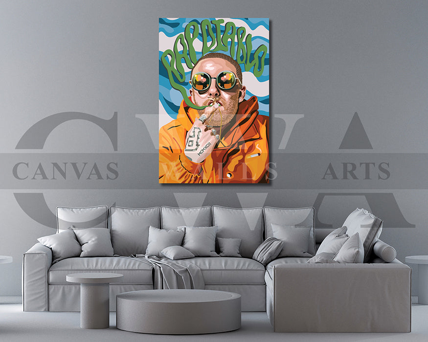 Mac Miller Canvas Wall Art