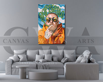 Mac Miller Canvas Wall Art