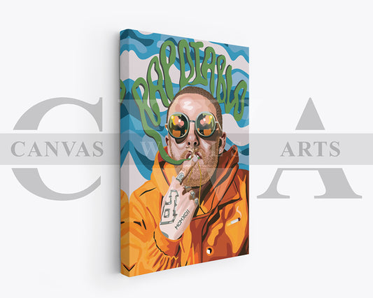 Mac Miller Canvas Wall Art