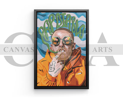 Mac Miller Canvas Wall Art