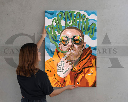 Mac Miller Canvas Wall Art