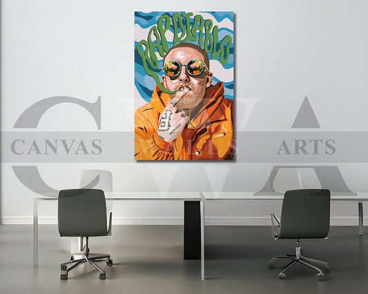 Mac Miller Canvas Wall Art
