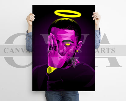 Mac Miller Music Wall Art