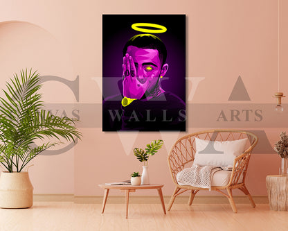 Mac Miller Music Wall Art