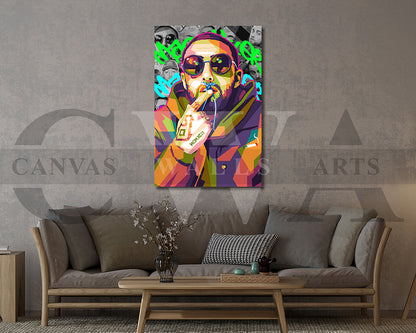 Mac Miller Pop Canvas Wall Art