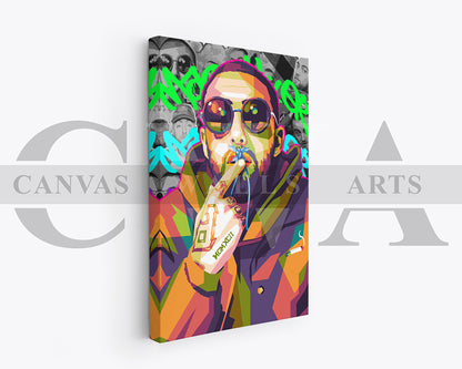 Mac Miller Pop Canvas Wall Art