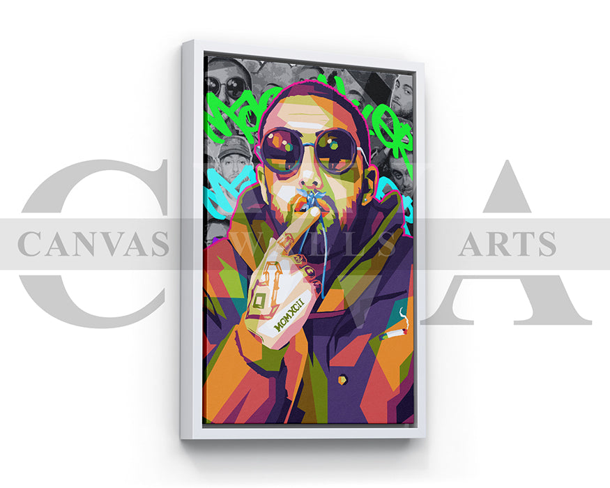 Mac Miller Pop Canvas Wall Art