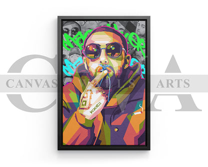 Mac Miller Pop Canvas Wall Art