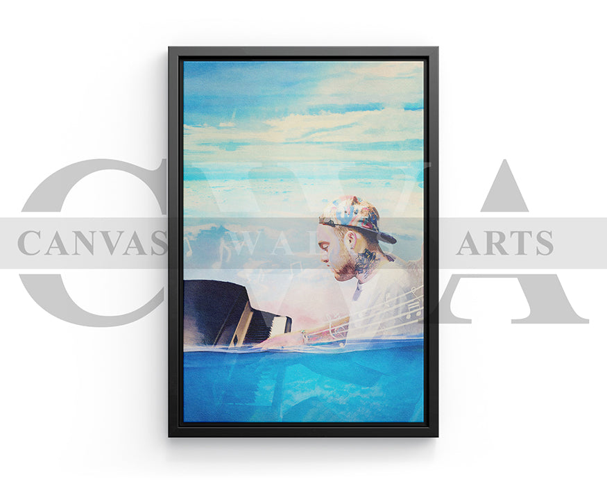 Mac Miller Poster Frame Wall Decor