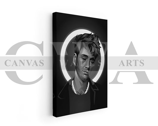 Machine Gun Kelly American Rapper Canvas Wall Art