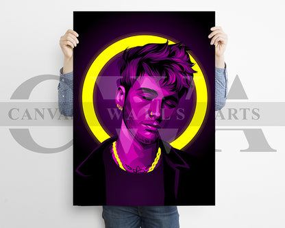 Machine Gun Kelly Canvas Wall Art