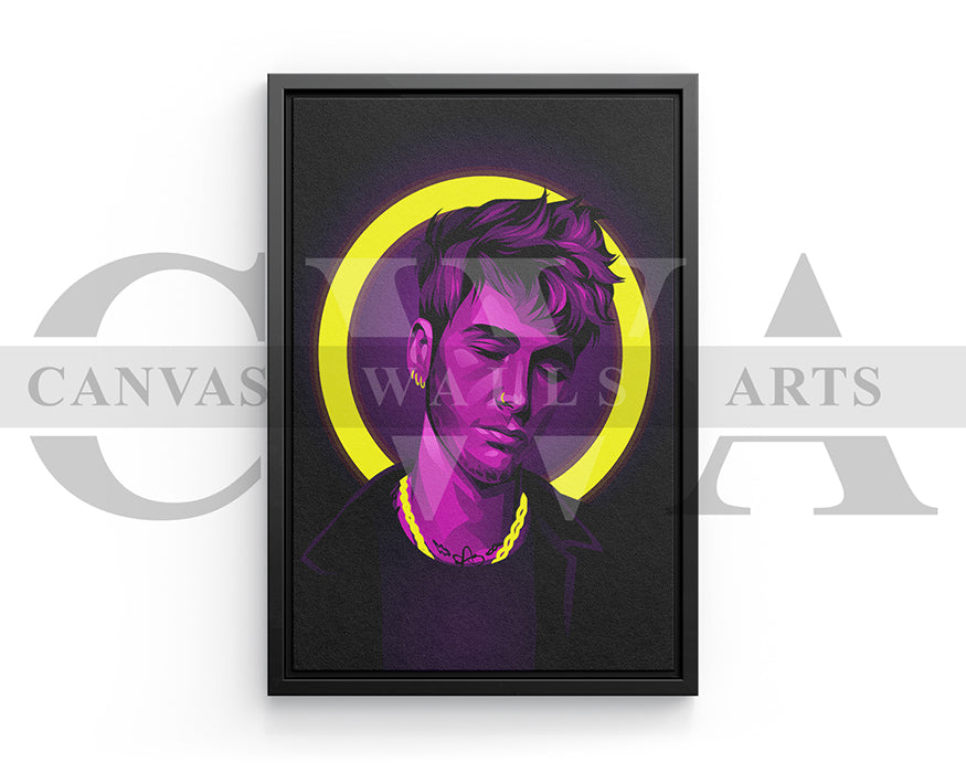 Machine Gun Kelly Canvas Wall Art