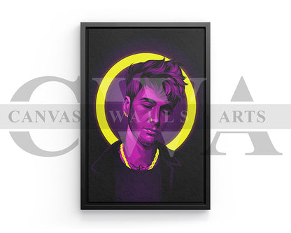 Machine Gun Kelly Canvas Wall Art