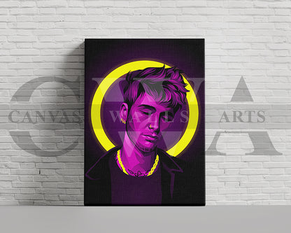 Machine Gun Kelly Canvas Wall Art