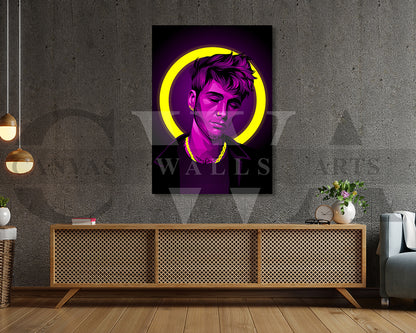 Machine Gun Kelly Canvas Wall Art