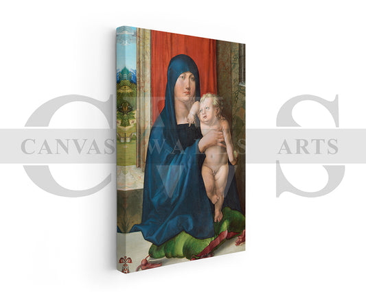 Madonna and Child by Albrecht Durer Painting Canvas Wall Art