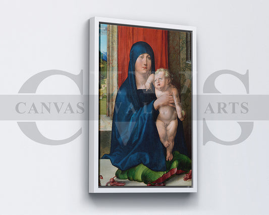 Madonna and Child by Albrecht Durer Painting Canvas Wall Art
