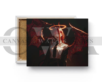 Makima From Chainsaw Man Canvas Wall Art