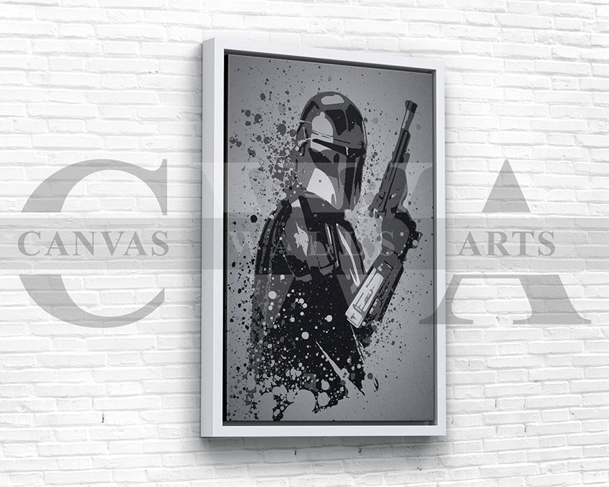 Mandalorian Canvas Wall Art