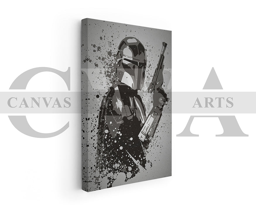 Mandalorian Canvas Wall Art