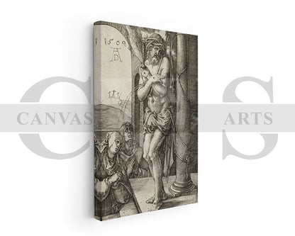 Man of Sorrows by Albrecht Durer Painting Canvas Wall Art