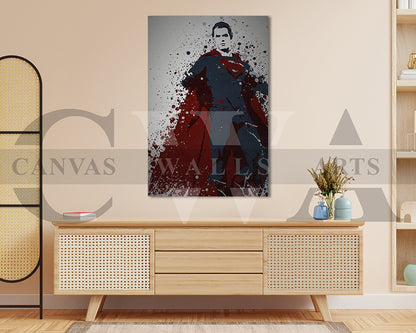 Man of Steel Canvas Wall Art