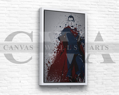 Man of Steel Canvas Wall Art