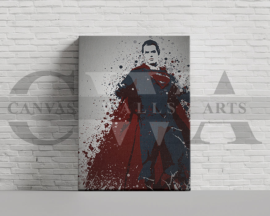Man of Steel Canvas Wall Art