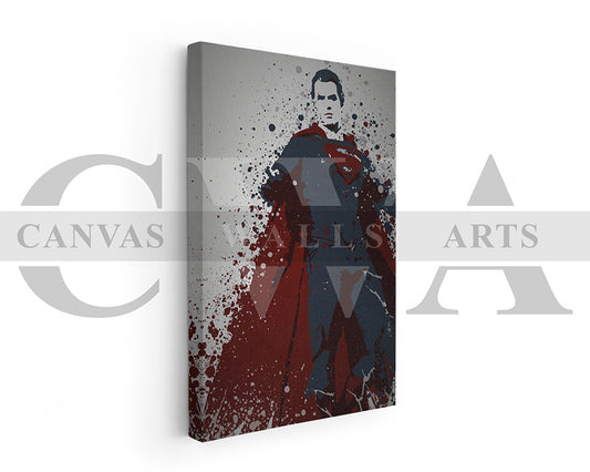 Man of Steel Canvas Wall Art