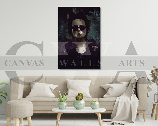 Marla Canvas Wall Art Abstract Music Poster