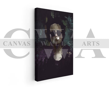 Marla Canvas Wall Art Abstract Music Poster