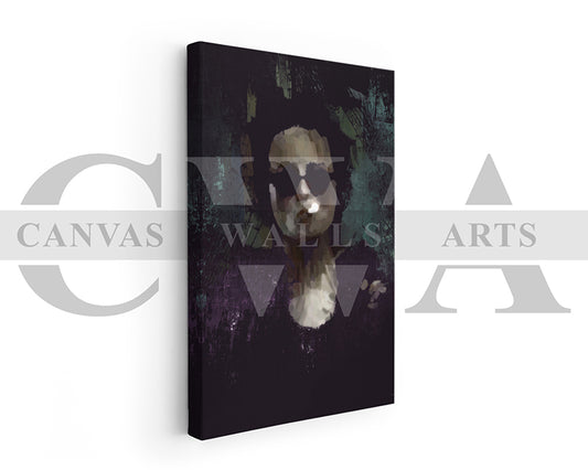 Marla Canvas Wall Art Abstract Music Poster