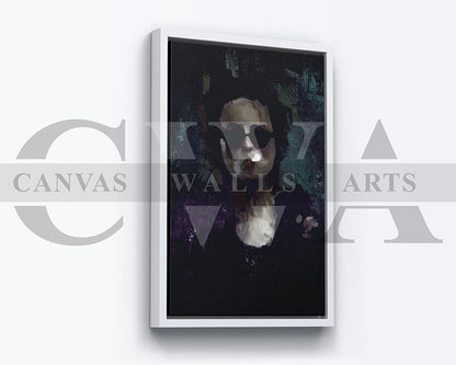 Marla Canvas Wall Art Abstract Music Poster