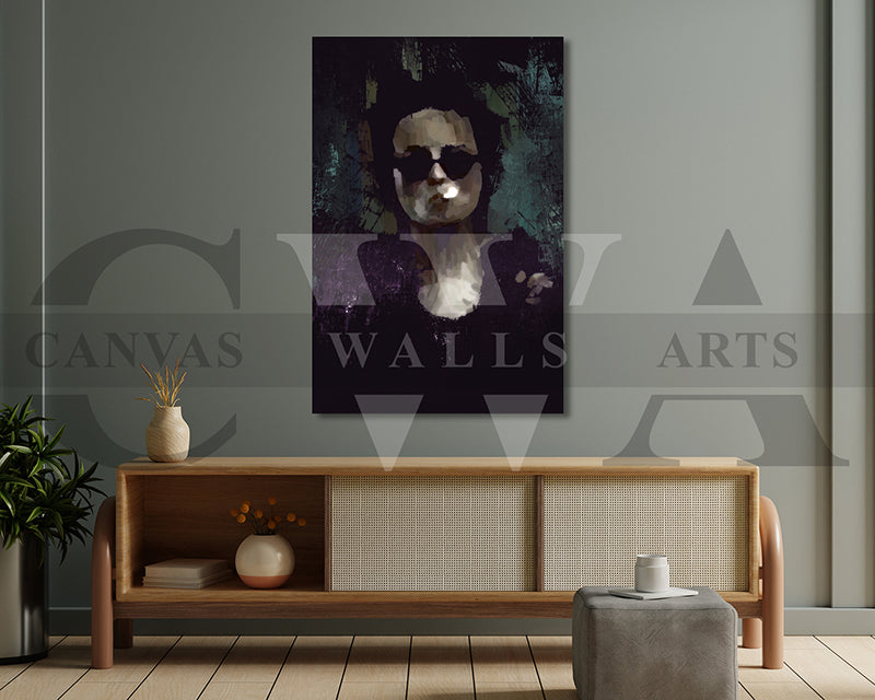 Marla Canvas Wall Art Abstract Music Poster