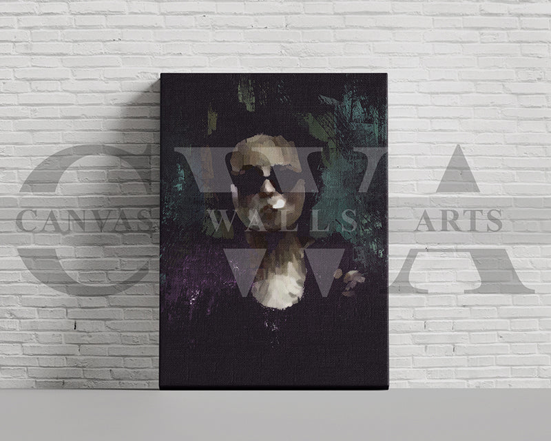 Marla Canvas Wall Art Abstract Music Poster