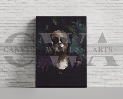 Marla Canvas Wall Art Abstract Music Poster
