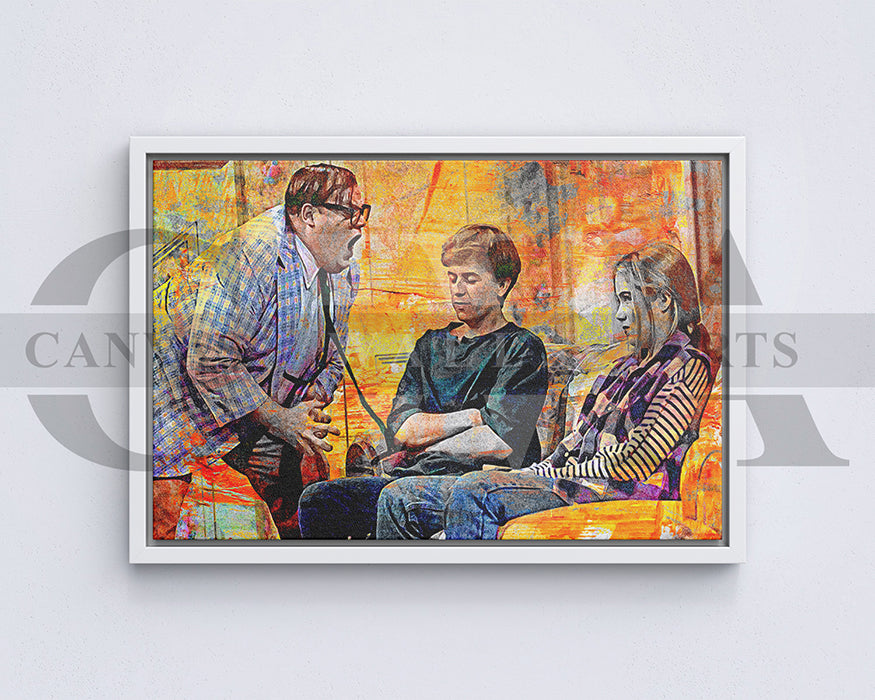 Matt Foley Canvas Wall Art Abstract Movie Poster