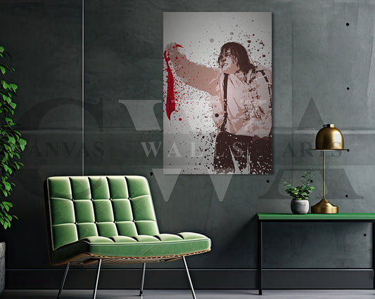 Meat Loaf I'd Do Anything For Love Canvas Wall Art