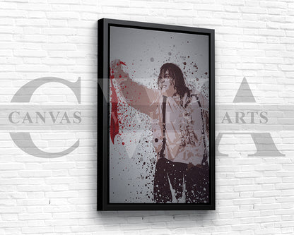 Meat Loaf I'd Do Anything For Love Canvas Wall Art