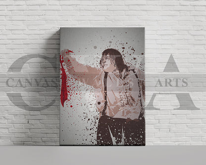 Meat Loaf I'd Do Anything For Love Canvas Wall Art