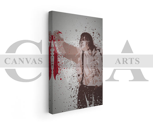 Meat Loaf I'd Do Anything For Love Canvas Wall Art