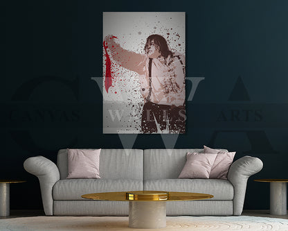 Meat Loaf I'd Do Anything For Love Canvas Wall Art