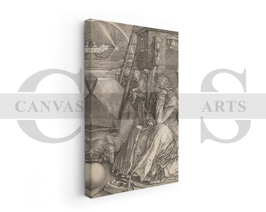 Melencolia by Albrecht Durer Painting Canvas Wall Art