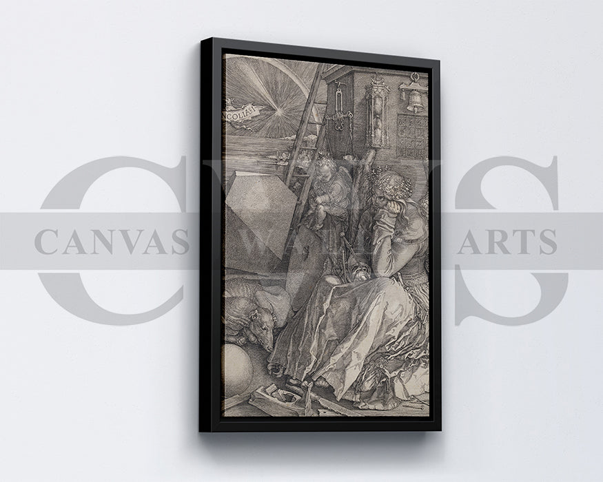 Melencolia by Albrecht Durer Painting Canvas Wall Art
