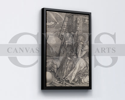 Melencolia by Albrecht Durer Painting Canvas Wall Art