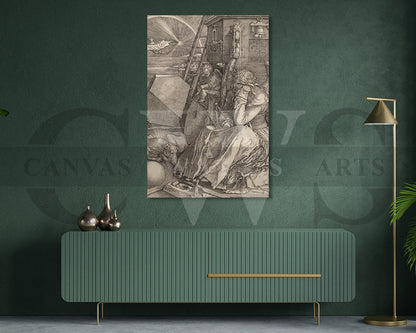 Melencolia by Albrecht Durer Painting Canvas Wall Art