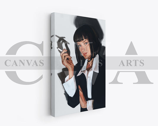 Mia Wallace Canvas Wall Art