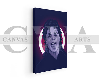 Michael Jackson Canvas Wall Art